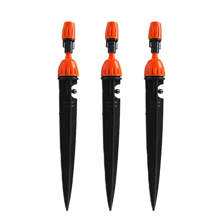 adjustable dripper with stake